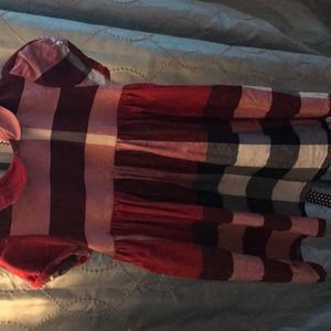 A cute toddler Burberry dress